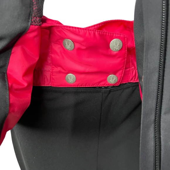 Women’s Spyder Black Neon Ski Coat 10 - Picture 5 of 10